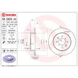 Jeu de 2 disques de frein arrière BREMBO 08.5803.44 - Visuel 2