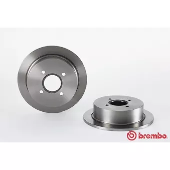 Jeu de 2 disques de frein arrière BREMBO 08.5808.10