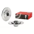 Jeu de 2 disques de frein arrière BREMBO 08.5834.37 - Visuel 1
