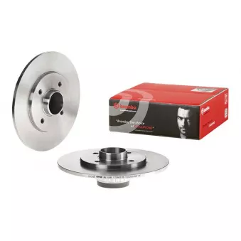 Jeu de 2 disques de frein arrière BREMBO 08.5834.37