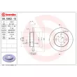 Jeu de 2 disques de frein avant BREMBO 08.5862.10 - Visuel 2
