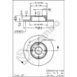 Jeu de 2 disques de frein avant BREMBO 08.5876.10 - Visuel 2