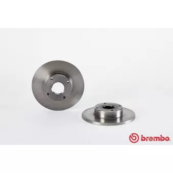Jeu de 2 disques de frein avant BREMBO 08.5876.10
