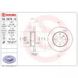 Jeu de 2 disques de frein avant BREMBO 08.5878.10 - Visuel 2