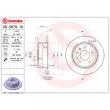 Jeu de 2 disques de frein arrière BREMBO 08.5879.10 - Visuel 2