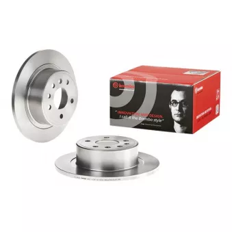 Jeu de 2 disques de frein arrière BREMBO 08.5891.10