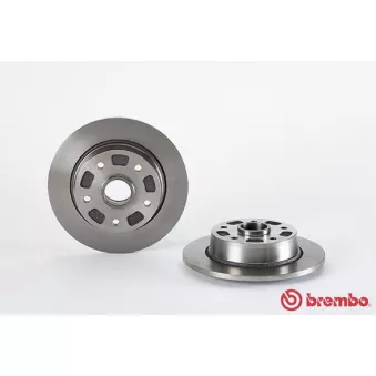 Jeu de 2 disques de frein arrière BREMBO 08.5953.10