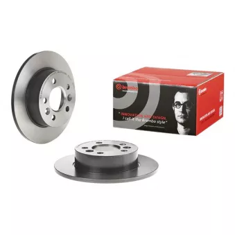 Jeu de 2 disques de frein arrière BREMBO 08.6704.11