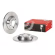 Jeu de 2 disques de frein avant BREMBO 08.6751.10 - Visuel 1