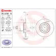 Jeu de 2 disques de frein avant BREMBO 08.6785.10 - Visuel 2