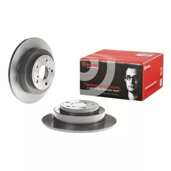 Jeu de 2 disques de frein arrière BREMBO 08.6897.11