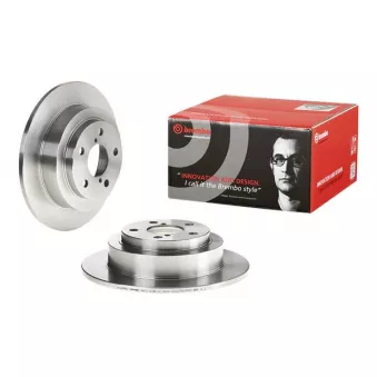 Jeu de 2 disques de frein arrière BREMBO 08.6897.14