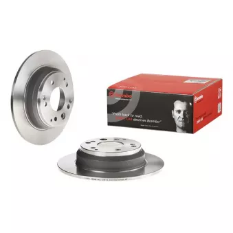 Jeu de 2 disques de frein arrière BREMBO 08.6898.10