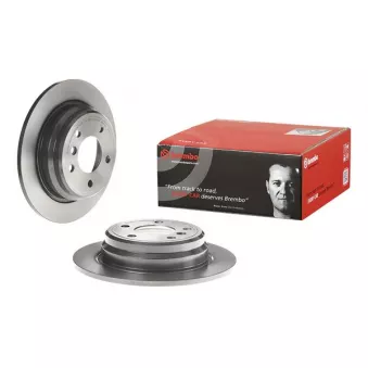 Jeu de 2 disques de frein arrière BREMBO 08.6917.11