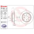 Jeu de 2 disques de frein arrière BREMBO 08.6931.10 - Visuel 2