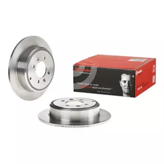 Jeu de 2 disques de frein arrière BREMBO 08.6931.10