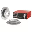 Jeu de 2 disques de frein arrière BREMBO 08.6931.11 - Visuel 1