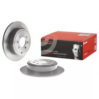 Jeu de 2 disques de frein arrière BREMBO 08.6931.11
