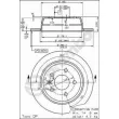Jeu de 2 disques de frein arrière BREMBO 08.6968.10 - Visuel 2