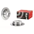 Jeu de 2 disques de frein arrière BREMBO 08.6968.10 - Visuel 1