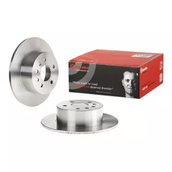 Jeu de 2 disques de frein arrière BREMBO 08.7015.10