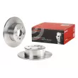 Jeu de 2 disques de frein arrière BREMBO 08.7015.20 - Visuel 1