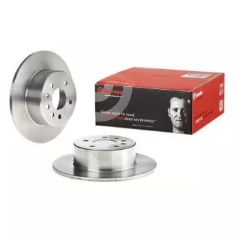 Jeu de 2 disques de frein arrière BREMBO 08.7015.20