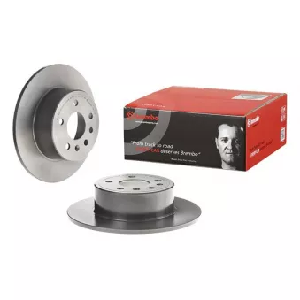 Jeu de 2 disques de frein arrière BREMBO 08.7015.21