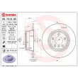 Jeu de 2 disques de frein arrière BREMBO 08.7019.81 - Visuel 2