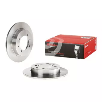 Jeu de 2 disques de frein arrière BREMBO 08.7042.10