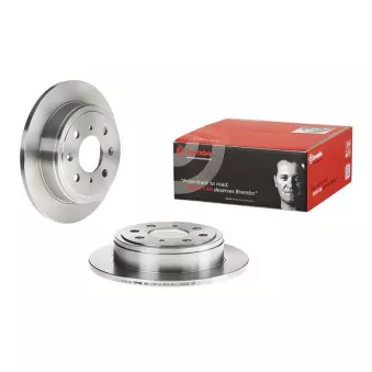 Jeu de 2 disques de frein arrière BREMBO 08.7104.14
