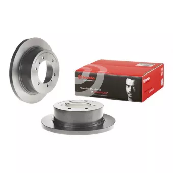 Jeu de 2 disques de frein arrière BREMBO 08.7106.11