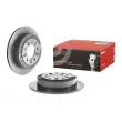 Jeu de 2 disques de frein arrière BREMBO 08.7107.11 - Visuel 1