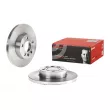 Jeu de 2 disques de frein avant BREMBO 08.7132.10 - Visuel 1