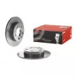 Jeu de 2 disques de frein arrière BREMBO 08.7165.11 - Visuel 1