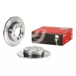 Jeu de 2 disques de frein arrière BREMBO 08.7165.14 - Visuel 1