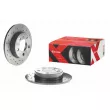 Jeu de 2 disques de frein arrière BREMBO 08.7165.1X - Visuel 1