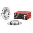 Jeu de 2 disques de frein arrière BREMBO 08.7165.20 - Visuel 1