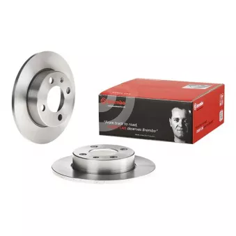 Jeu de 2 disques de frein arrière BREMBO 08.7165.20