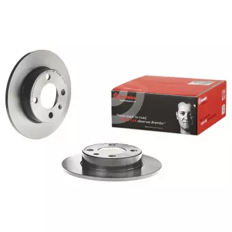 Jeu de 2 disques de frein arrière BREMBO 08.7165.21