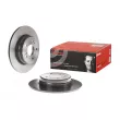 Jeu de 2 disques de frein arrière BREMBO 08.7211.21 - Visuel 1