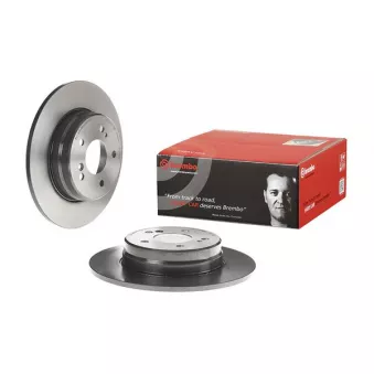 Jeu de 2 disques de frein arrière BREMBO 08.7211.21
