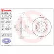 Jeu de 2 disques de frein avant BREMBO 08.7238.10 - Visuel 2