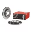 Jeu de 2 disques de frein arrière BREMBO 08.7288.11 - Visuel 1