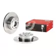 Jeu de 2 disques de frein arrière BREMBO 08.7300.20 - Visuel 1
