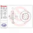 Jeu de 2 disques de frein avant BREMBO 08.7351.14 - Visuel 2