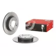 Jeu de 2 disques de frein arrière BREMBO 08.7352.11 - Visuel 1