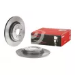 Jeu de 2 disques de frein arrière BREMBO 08.7607.11 - Visuel 1