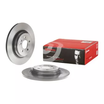 Jeu de 2 disques de frein arrière BREMBO 08.7607.11