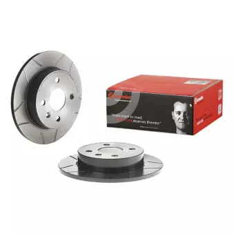 Jeu de 2 disques de frein arrière BREMBO 08.7626.75